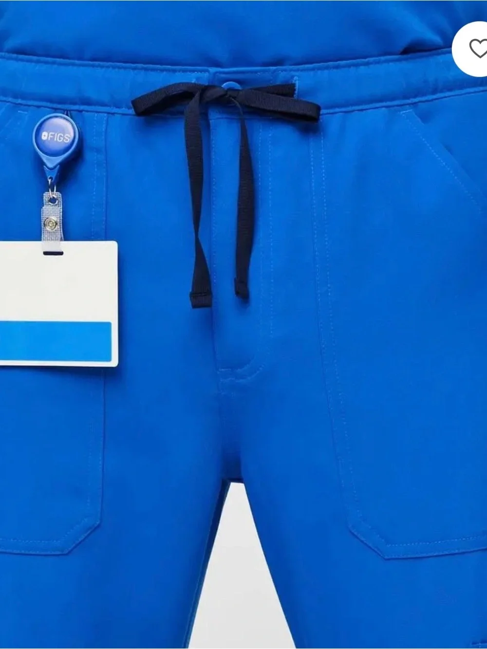 Figs Blue Cargo Scrub Pants (Men, 2XL, Tall, NEW)